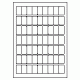 551 - Label Size 21mm x 34mm - 63 labels per sheet